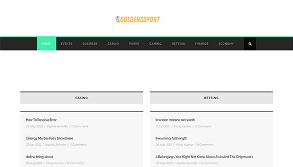 Goldens sport (goldenssport.com)