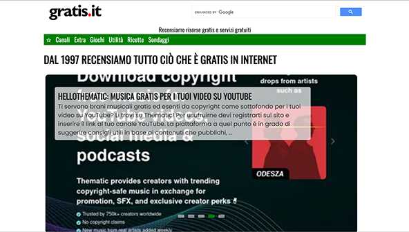 gratis.it