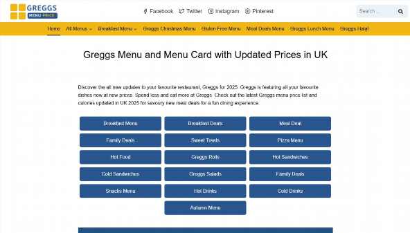 greggsmenuprice.co.uk