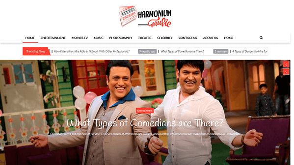 Harmonium musiikki (harmoniummusic.com)