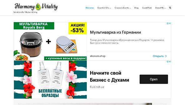 Harmónia és vitalitás (harmonyandvitality.com)