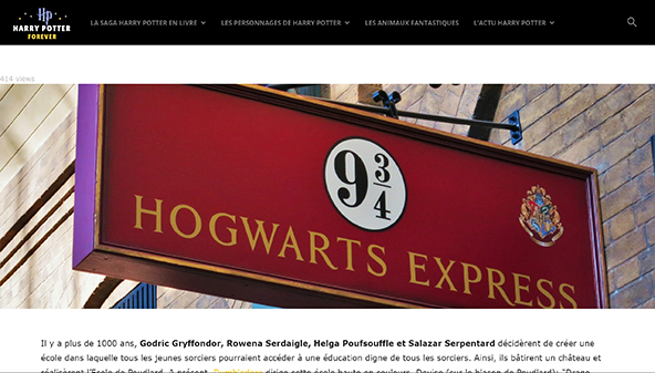 Гарри Поттер навсегда (harrypotterforever.fr)