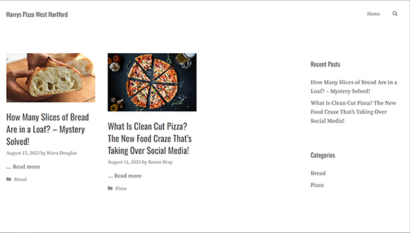 harryspizzawesthartford.com