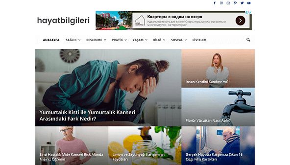 Livsinformasjon (hayatbilgileri.com)