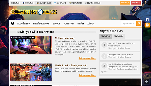 hearthstone.cz