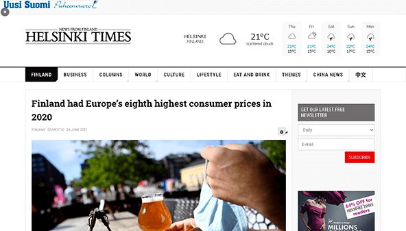 Helsinki mal (helsinkitimes.fi)