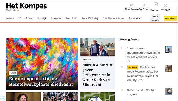 hetkompassliedrecht.nl
