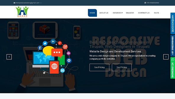 Медові веб-рішення (honeywebsolutions.com)