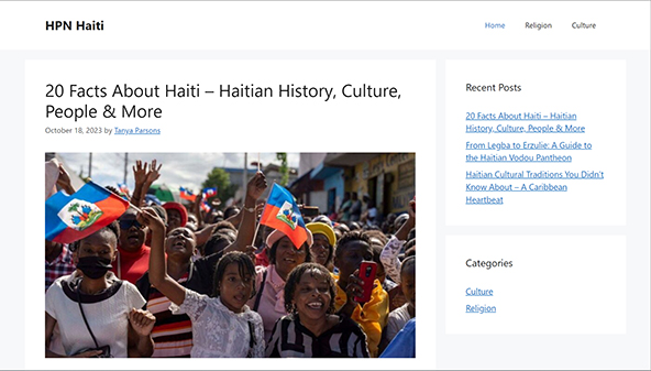 hpnhaiti.com