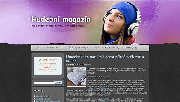 Revista de música (hudba.informacezde.eu)