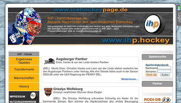 icehockeypage.net
