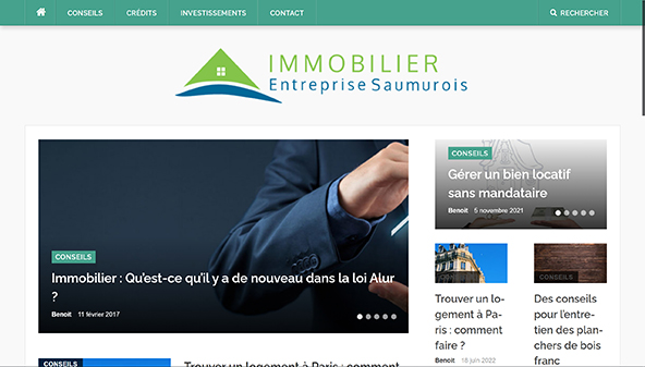 Real estate company Saumurois (immobilier-entreprise-saumurois.com)