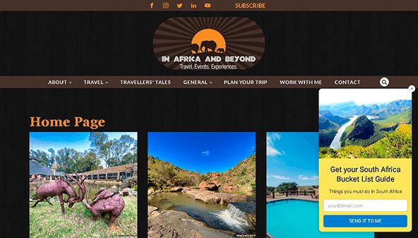 Afrikoje ir už jos ribų (inafricaandbeyond.com)