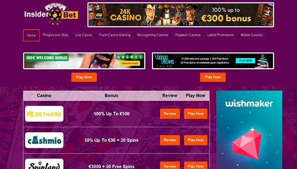 Insider satsning (insider-bet.net)