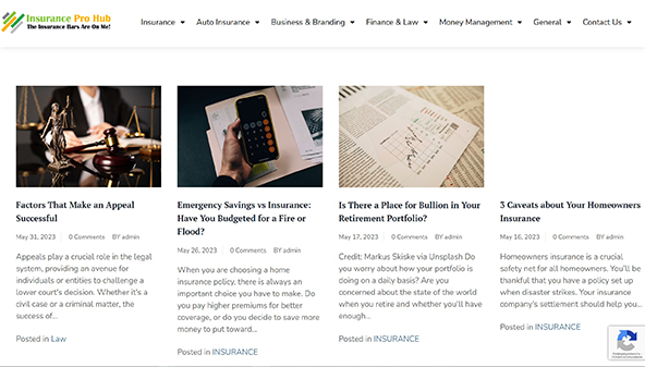 insuranceprohub.com