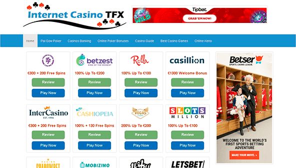 Internet casino tfx (internet-casino-tfx.com)