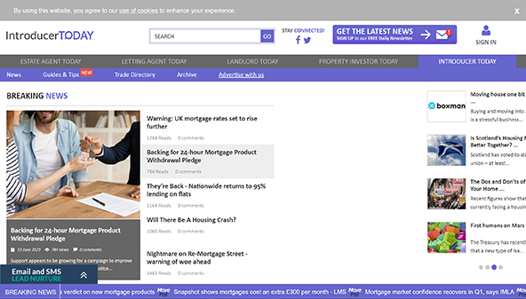Introducent idag (introducertoday.co.uk)