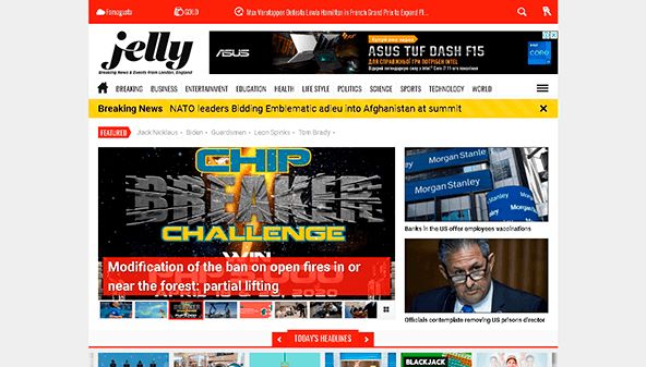 Zselés hírek (jellypages.com)