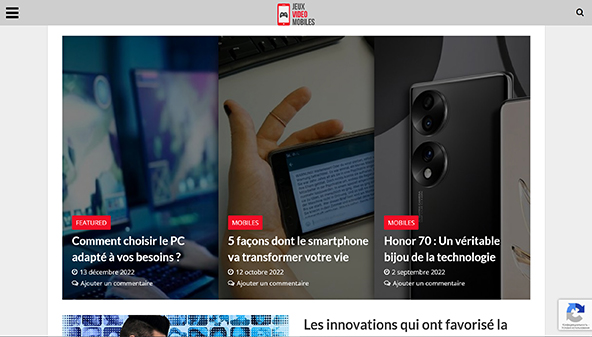 Mobile Video Games (jeuxvideomobiles.fr)