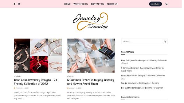 رسم المجوهرات (jewelrydrawing.com)