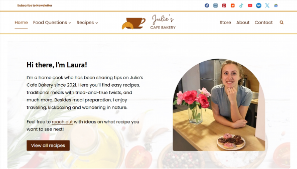juliescafebakery.com