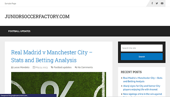 juniorsoccerfactory.com