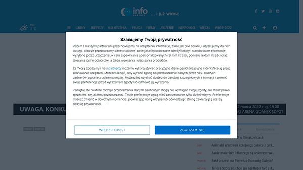 Información sobre Kartuzy (kartuzy.info)