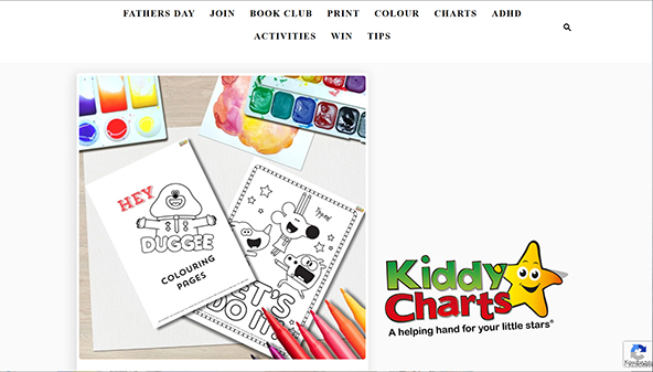 Grafici per bambini (kiddycharts.com)