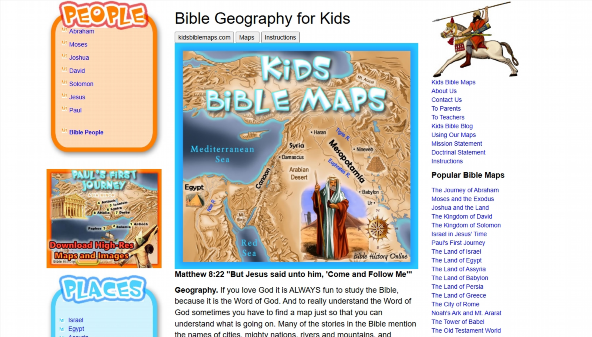 kidsbiblemaps.com