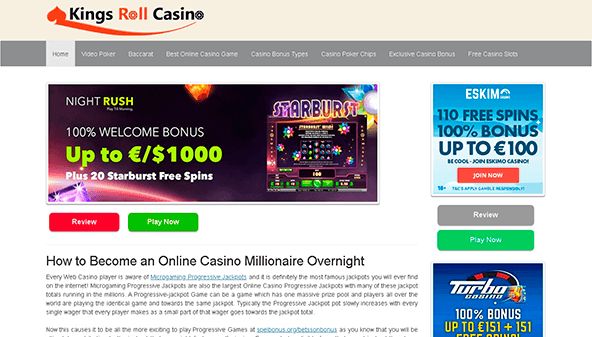 Kings roll casino (kingsrollcasino.com)