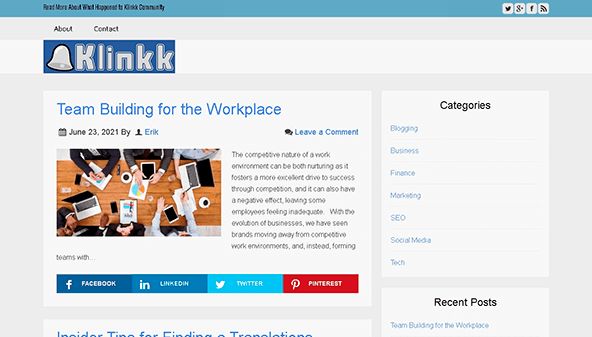 Клинк (klinkk.com)