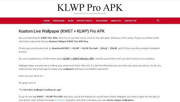 Klwp pro apk (klwpproapk.com)
