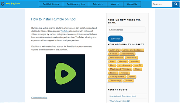 kodibeginner.com