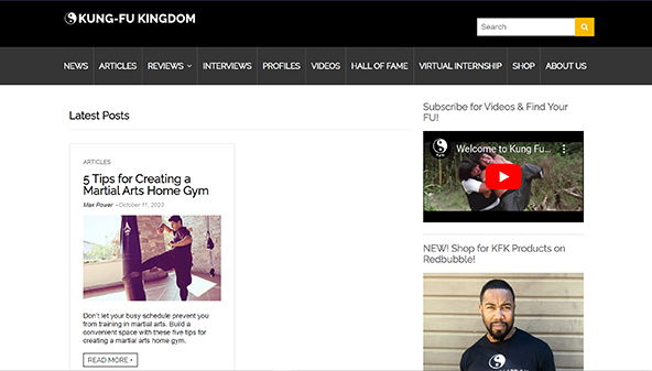 Kung-fu Kingdom (kungfukingdom.com)