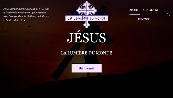 Światło świata (lalumieredumonde.fr)
