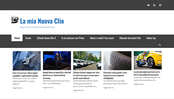 My New Clio (lamianuovaclio.it)
