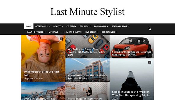 Stylist i sista minuten (lastminutestylist.com)