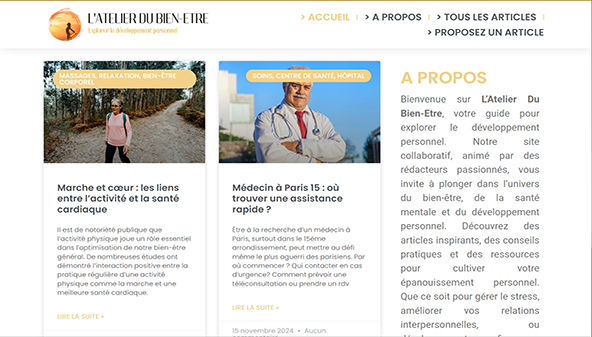 latelierdubienetre.fr