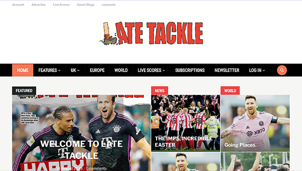 Late tackle magazine (latetacklemagazine.com)