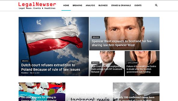 Juridiska nyheter & rubriker (legalnewser.com)