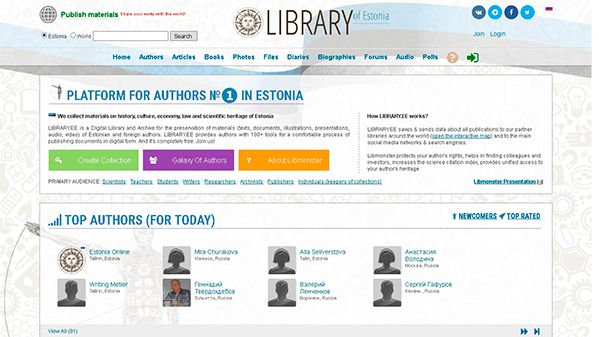 Biblioteka Estońska (library.ee)