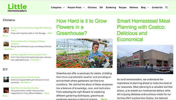 Pequeños agricultores (littlehomesteaders.com)