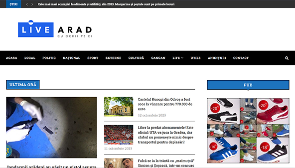 Vivre à Arad (livearad.ro)