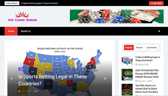 Live casino sverige (livecasinosverige.com)