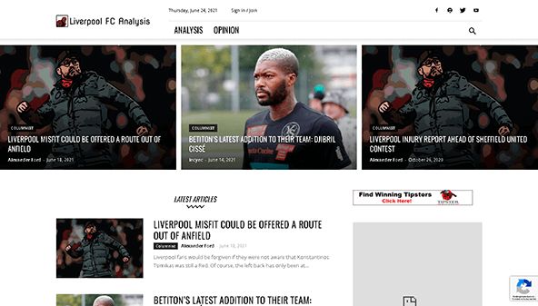 Análisis del Liverpool FC (liverpoolfcanalysis.com)