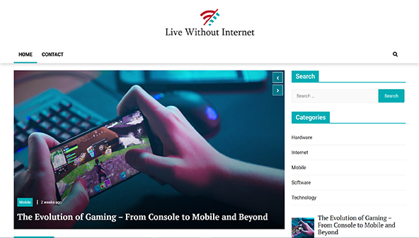 Leben ohne Internet (livewithoutinternet.com)