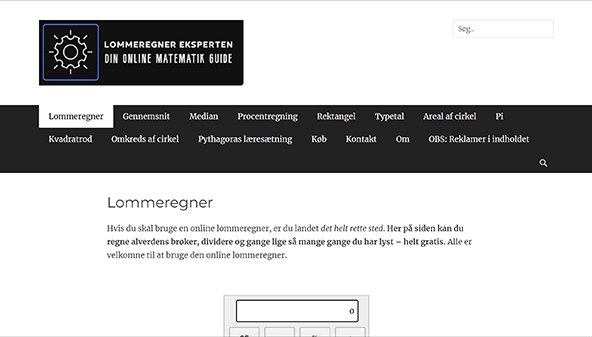 lommeregner.nu