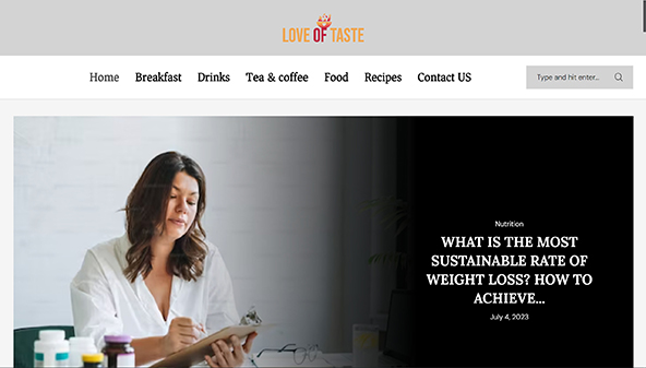 loveoftaste.com
