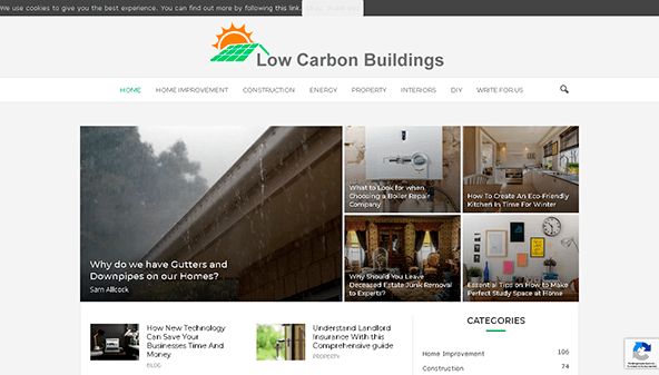 Edificios con bajas emisiones de carbono (lowcarbonbuildings.org.uk)