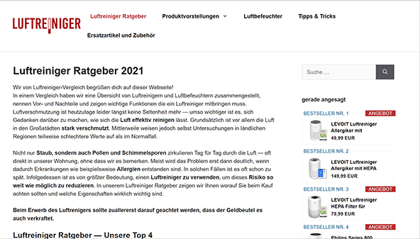 luftreiniger-vergleich.net